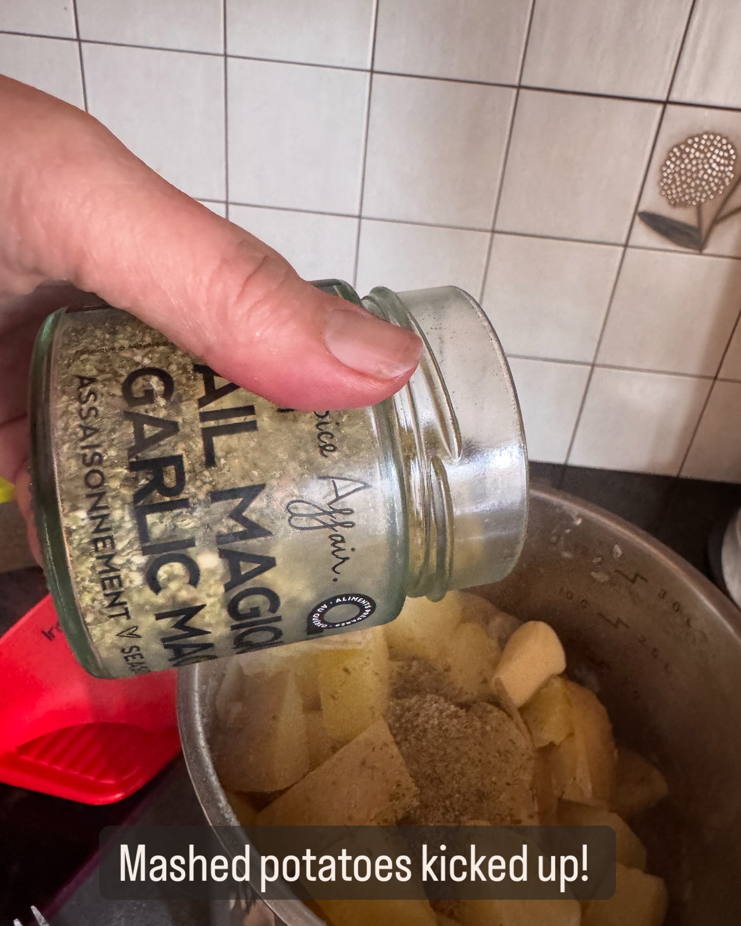 Garlic magic! Oh Ya! You can put this sh*t on anything!!!